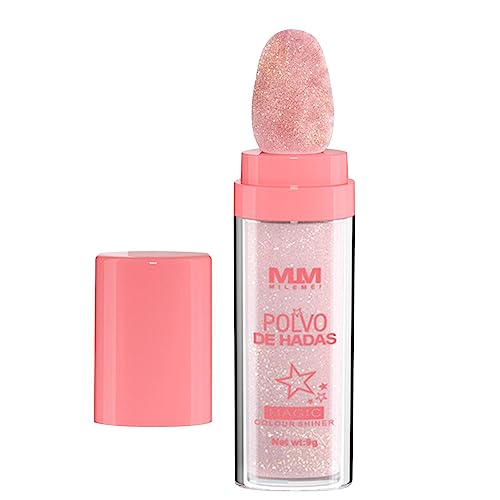 Fairy Highlight Patting Powder | Hochpigmentierter Power-Highlighter-Stick | Feen-Gesichtsrouge, Glitzer-Highlighter-Make-up, Körper-Highlighter-Puder für Frauen und Mädchen Bexdug von Bexdug