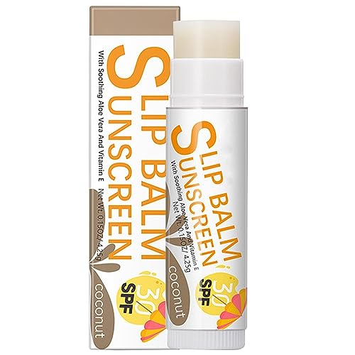 Feuchtigkeitsspendender Lippenbalsam - Lippenpflegeprodukte | Sonnenschutz-Lippenbalsam mit Fruchtgeschmack, langanhaltende, feuchtigkeitsspendende Lippenreparatur für Männer, Frauen und Kinder Bexdug von Bexdug