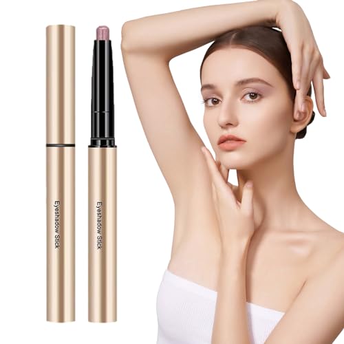 Lidschattenstift,Wasserfester, langlebiger Augen-Highlighter-Stick | Lidschattenstift für mehrdimensionalen Augen-Look, Augenaufhellerstift, Augen-Make-up Bexdug von Bexdug