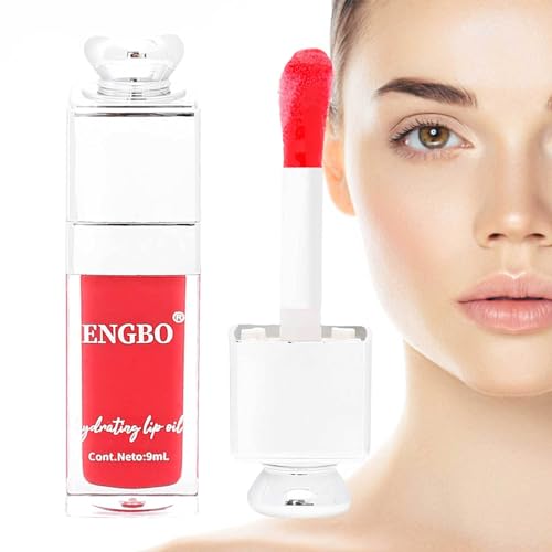 Lippenauffüllendes Öl | Natürlicher Lippenfüller und Lippenverstärker | Natürlicher Lip Plumper Gloss, Lippenverstärker für den Tagesgebrauch, feuchtigkeitsspendendes Lippenöl, Bexdug von Bexdug