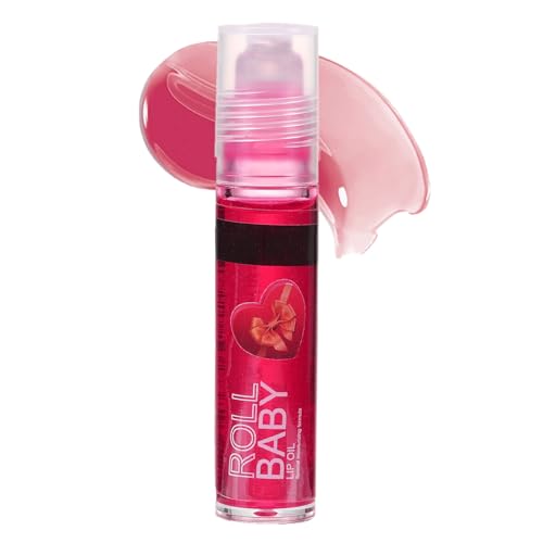 Rollöl für die Lippen,4 ml transparentes Lippenöl mit Duft | Winterkosmetik für Erwachsene und Kinder, klares Lippenpflegeöl für Treffen, Verabredungen, Einkaufen, Reisen Bexdug von Bexdug