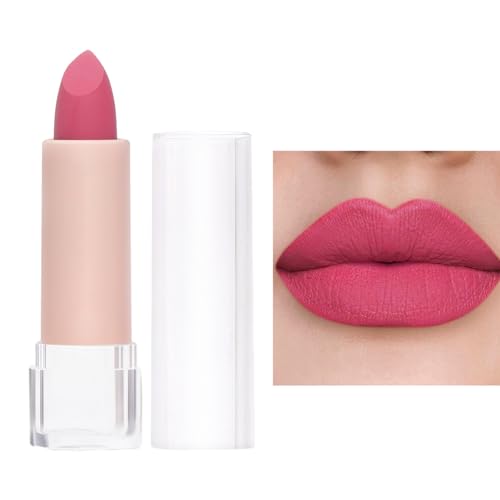 Samtmatter Lippenstift - Samtmatte Lippenstifte,Lippen Make-up Antihaft-Lippenstift in roter Farbe, verblasst nicht, wasserfeste Lippenstifte für Mädchen und Frauen, Geschenk Bexdug von Bexdug