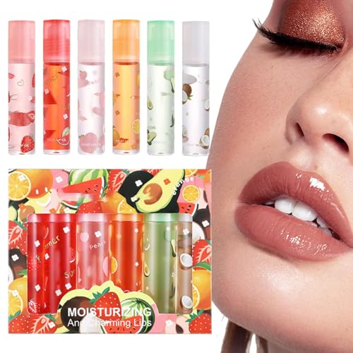 Transparentes Lipgloss-Set,Transparent duftendes Lippenöl für pflegende Lippen | Kosmetik für junge Mädchen für Dating, Reisen, Zuhause, Arbeiten, Einkaufen, Treffen Bexdug von Bexdug