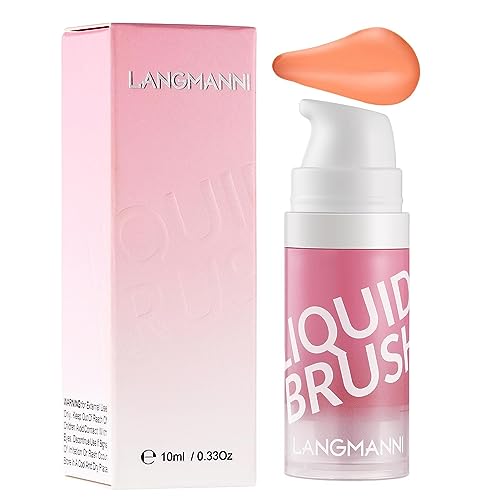 Wangen-Flüssiges Rougeöl - Hochpigmentiertes, leichtes Wangenrouge,Gesichts-Make-up-Zubehör für Mädchen für Bühnenauftritte, Versammlungen, Zuhause, Einkaufen, Dating, Reisen Bexdug von Bexdug