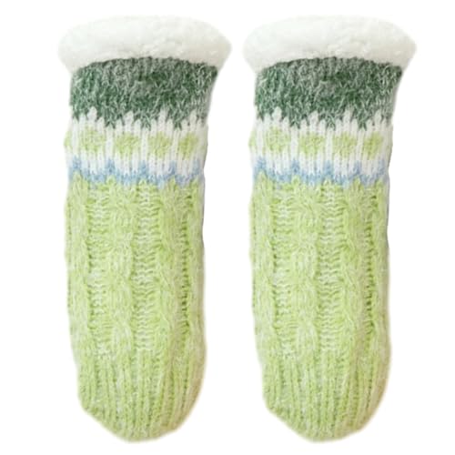 Winter-Slipper-Socken - Dehnbare Bodensocken für den Winter mit hoher Elastizität - Damenbekleidung für Spielzimmer, Esszimmer, Wohnzimmer, Schlafzimmer, Arbeitszimmer Bexdug von Bexdug