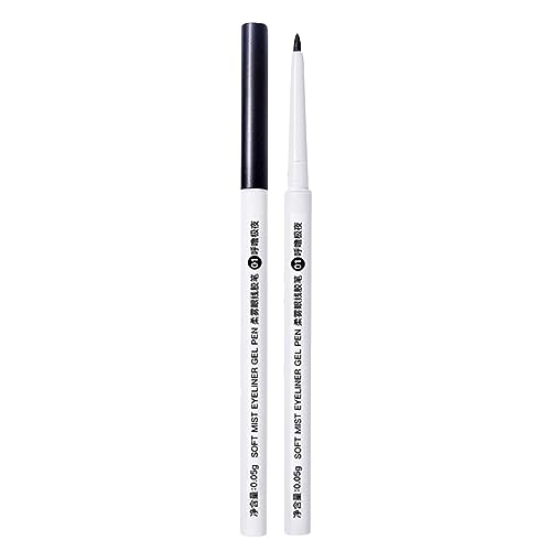 Wischfester Eyeliner-Stift | Wasserfester Liner mit feiner Spitze - Schweißfester Eyeliner-Stift, ultrafeiner wasserfester Eyeliner, langlebiger Eyeliner-Stift für verschiedene Make-ups, lässt Bexdug von Bexdug