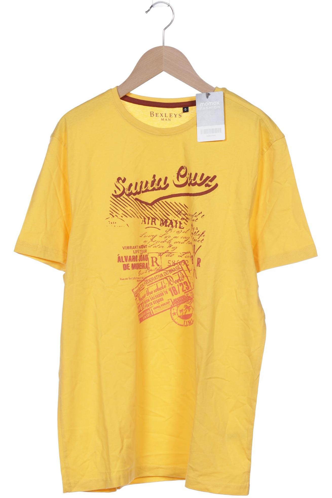 Bexleys Herren T-Shirt, gelb, Gr. 50 von Bexleys
