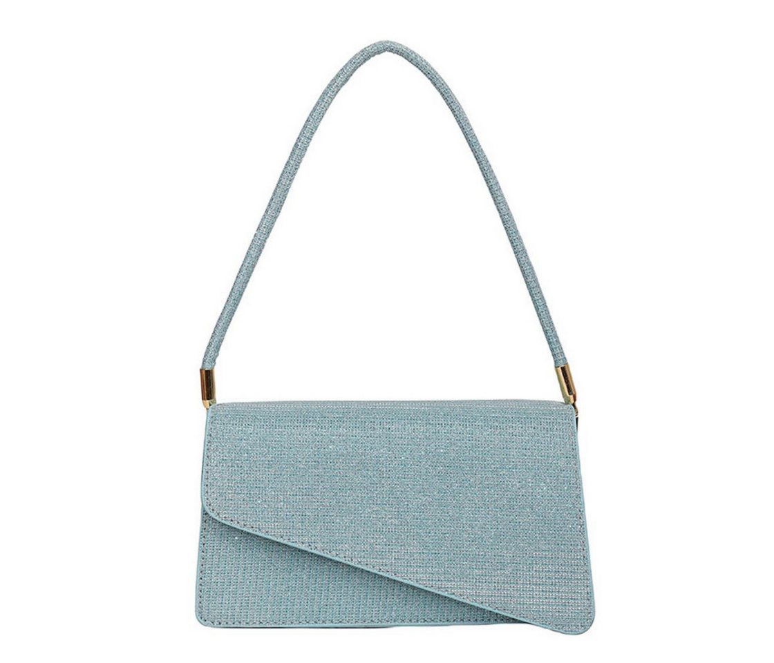 Bextsrack Clutch Pailletten Handtasche Damen Klein mit 2 Fächern von Bextsrack