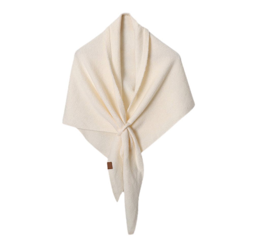 Bextsrack Dreieckstuch Damen Dreiecksschal mit Kaschmir-Anteil – Weiches Strick Dreieckstuch, (1-St), im Koreanischen Stil, Leicht & Warm für alle Jahreszeiten von Bextsrack