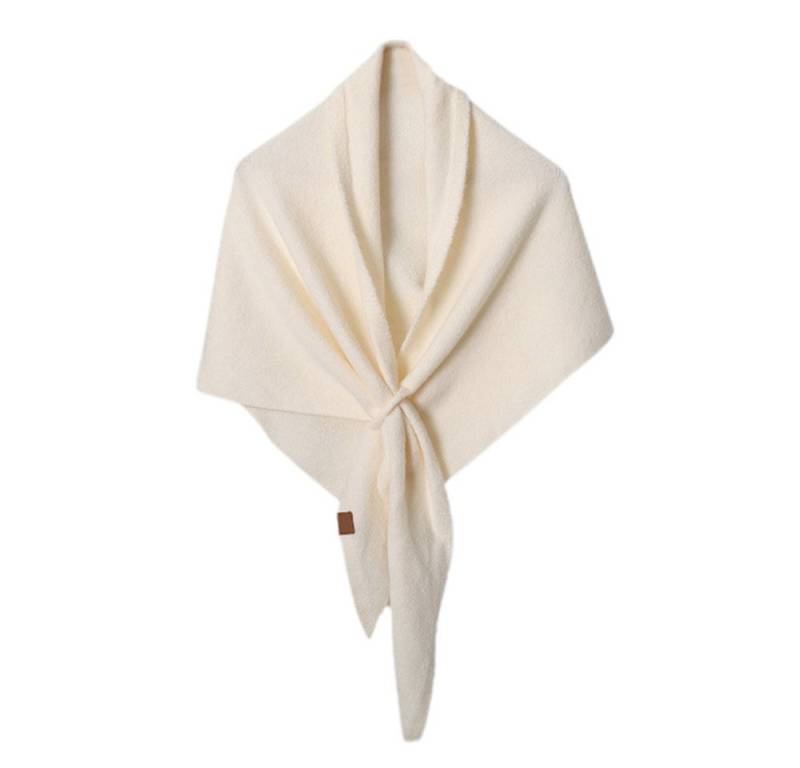 Bextsrack Dreieckstuch Damen Dreiecksschal mit Kaschmir-Anteil – Weiches Strick Dreieckstuch, (1-St), im Koreanischen Stil, Leicht &amp; Warm für alle Jahreszeiten von Bextsrack