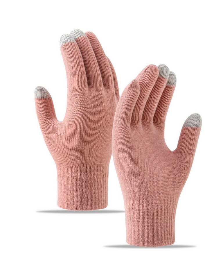 Bextsrack Fleecehandschuhe Winterhandschuhe Touchscreen Handschuhe Strick handschuhe (Sport Warm und Winddicht) für Skifahren Radfahren und SMS, Geeinget für Damen und Herren von Bextsrack