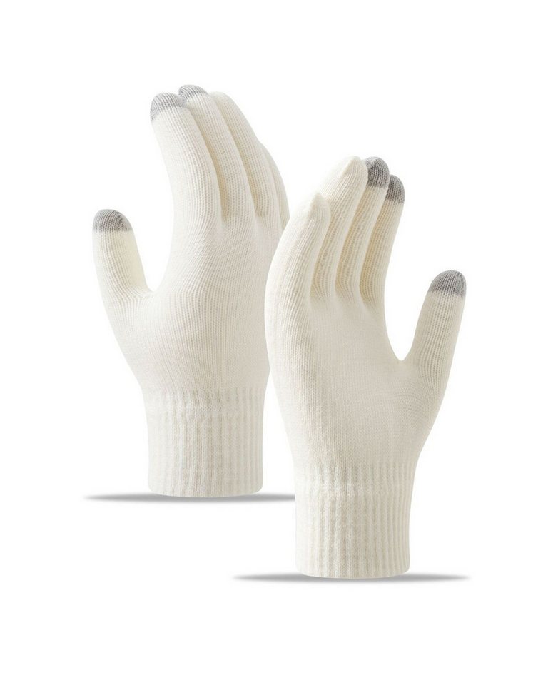 Bextsrack Fleecehandschuhe Winterhandschuhe Touchscreen Handschuhe Strick handschuhe (Sport Warm und Winddicht) für Skifahren Radfahren und SMS, Geeinget für Damen und Herren von Bextsrack