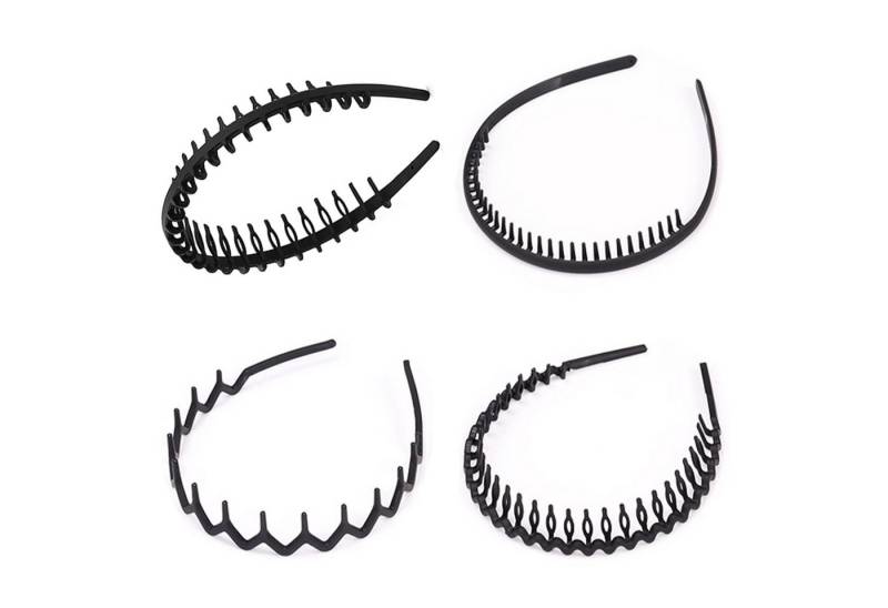 Bextsrack Haarband Herren Haarreif Haarreifen Damen Männer Haarband, 4-tlg. von Bextsrack