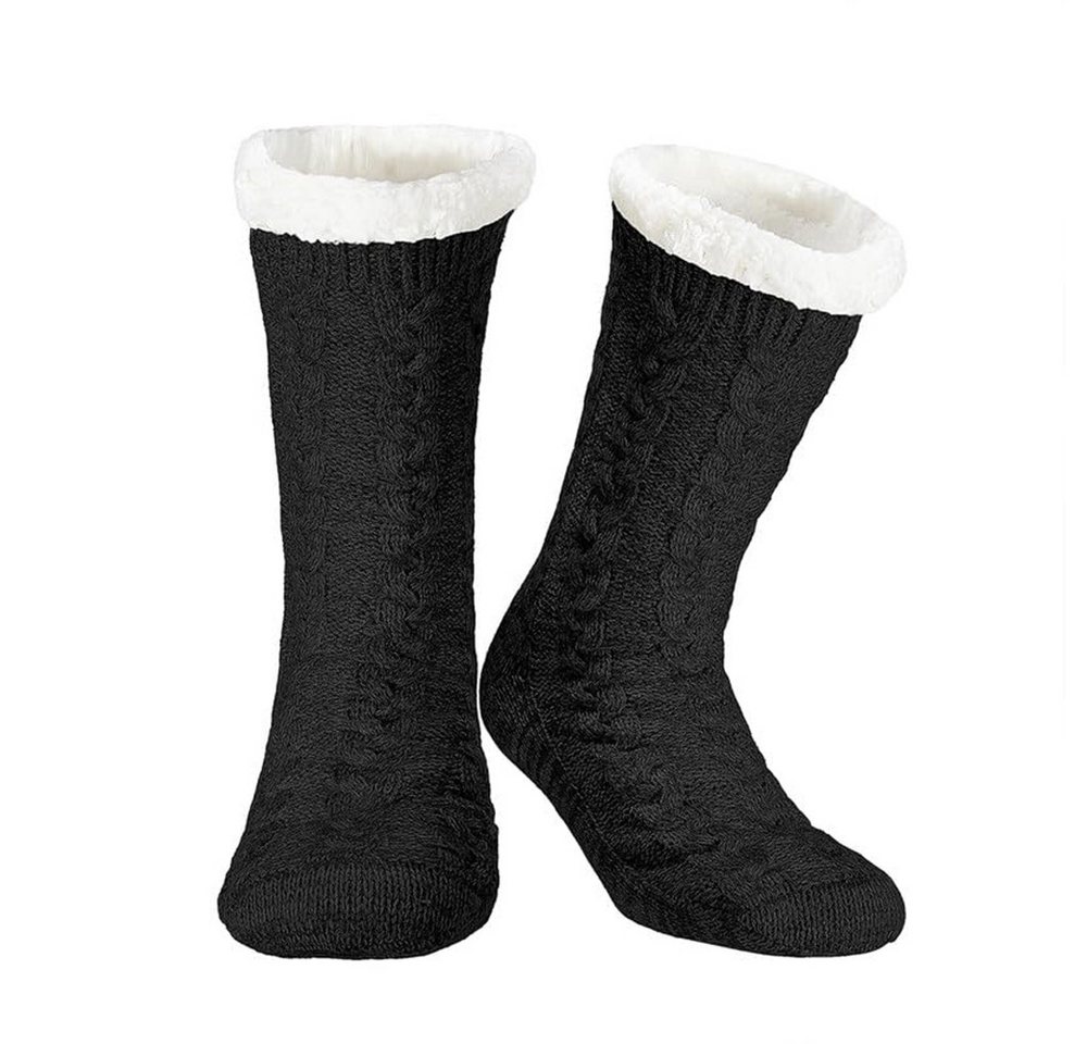 Bextsrack Kuschelsocken Weihnachtssocken Thermosocken -Herren Kuschelsocken Haussocken 39-45 Geschenke für Familie oder Freunde zu Weihnachten und Neujahr von Bextsrack