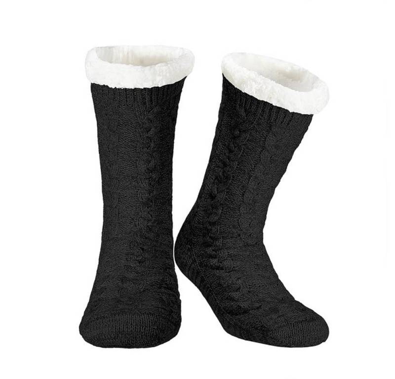 Bextsrack Kuschelsocken Weihnachtssocken Thermosocken -Herren Kuschelsocken Haussocken 39-45 Geschenke für Familie oder Freunde zu Weihnachten und Neujahr von Bextsrack
