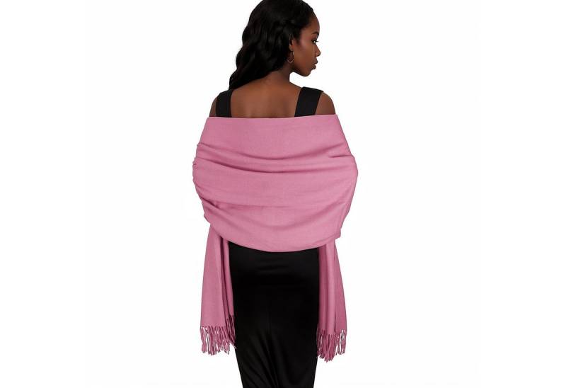 Bextsrack Modeschal Damen Schultertuch Abendkleid festlich Schal, mit quasten/fransen, Tücher für abendkleid Stola Scarf Winterschal von Bextsrack