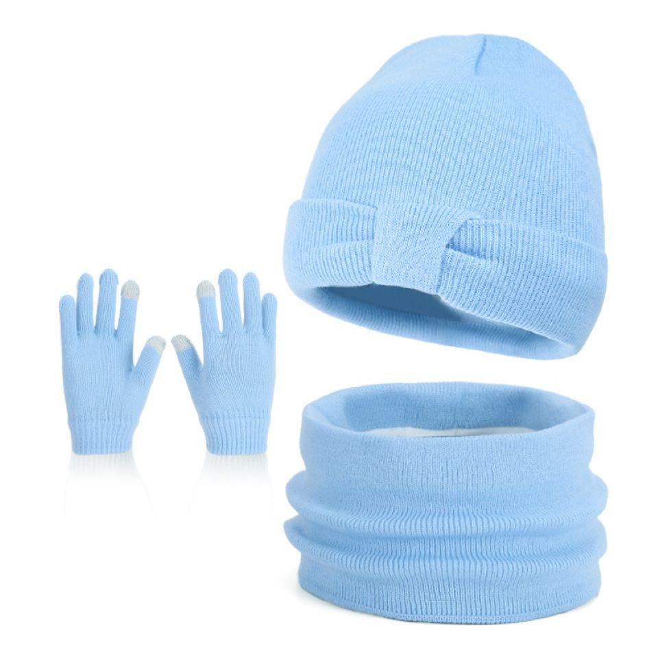 Bextsrack Mütze & Schal Kinder Mütze, Handschuhe und Halswärmer Set, geeignet für Jungen und Mädchen im Alter von 3-10 Jahren von Bextsrack