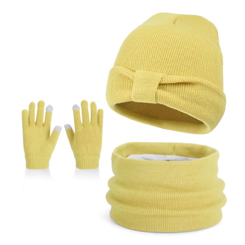 Bextsrack Mütze & Schal Kinder Mütze, Handschuhe und Halswärmer Set, geeignet für Jungen und Mädchen im Alter von 3-10 Jahren von Bextsrack