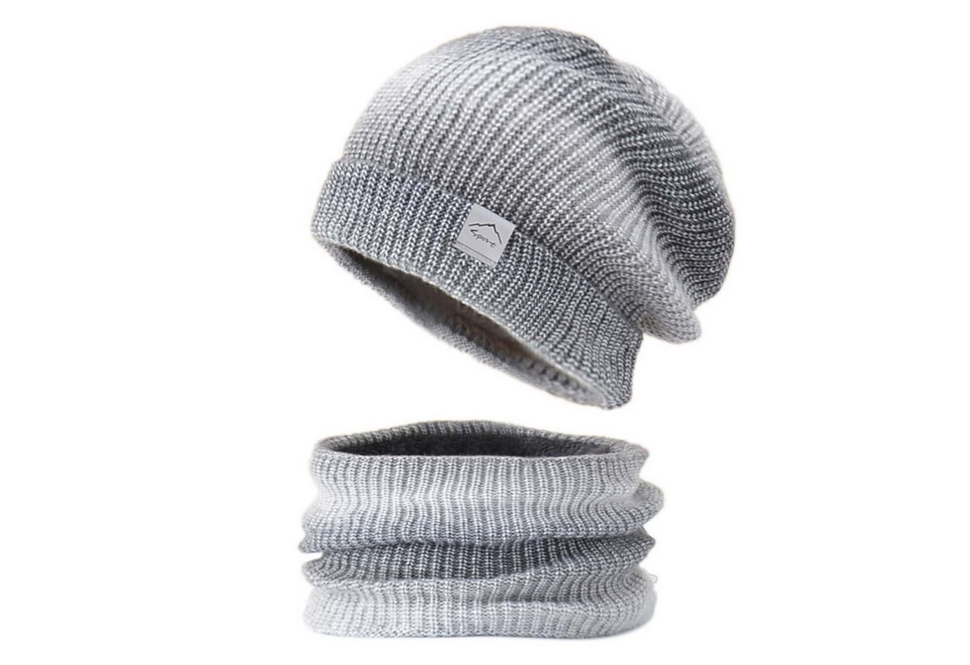 Bextsrack Mütze & Schal Wintermütze Strickmütze mit Schal Damen Warme von Bextsrack