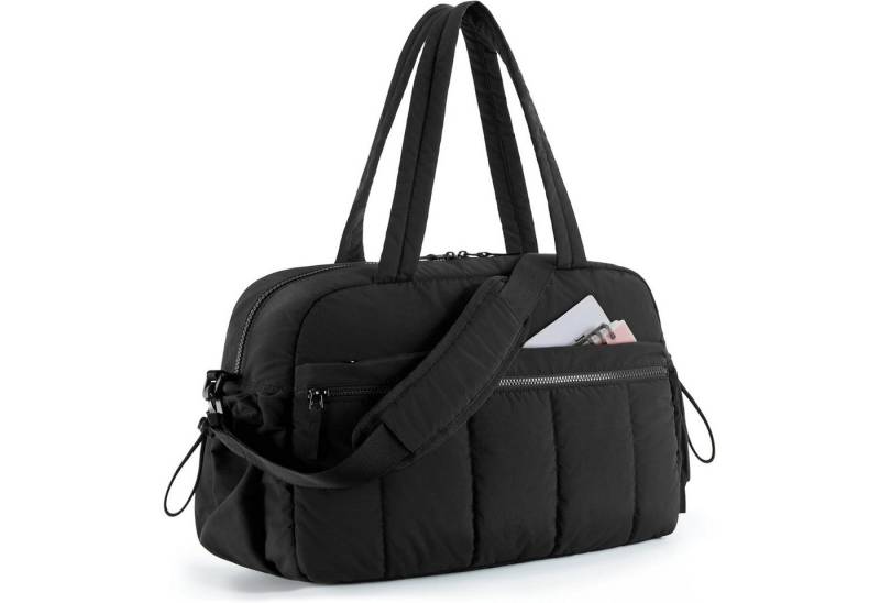 Bextsrack Reisetasche Damen Sporttasche, Wasserabweisende Weekender Reisetasche, Handgepäck (1-tlg), Fitness-Tasche mit Nasstasche für Schwimmen und Sauna von Bextsrack