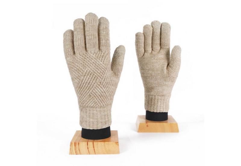 Bextsrack Strickhandschuhe Handschuhe Winterhandschuhe Rippstrick Strickhandschuhe Damen Herren von Bextsrack