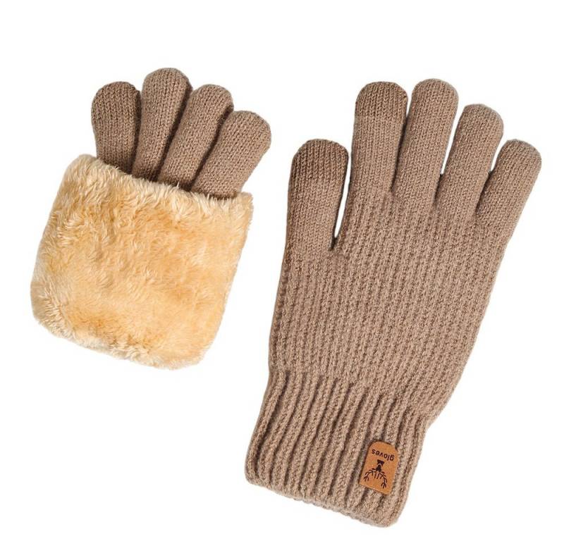 Bextsrack Strickhandschuhe Touchscreen Warme Strickhandschuhe Thermohandschuhe Outdoor Winter Geschenke für Herren und Damen von Bextsrack