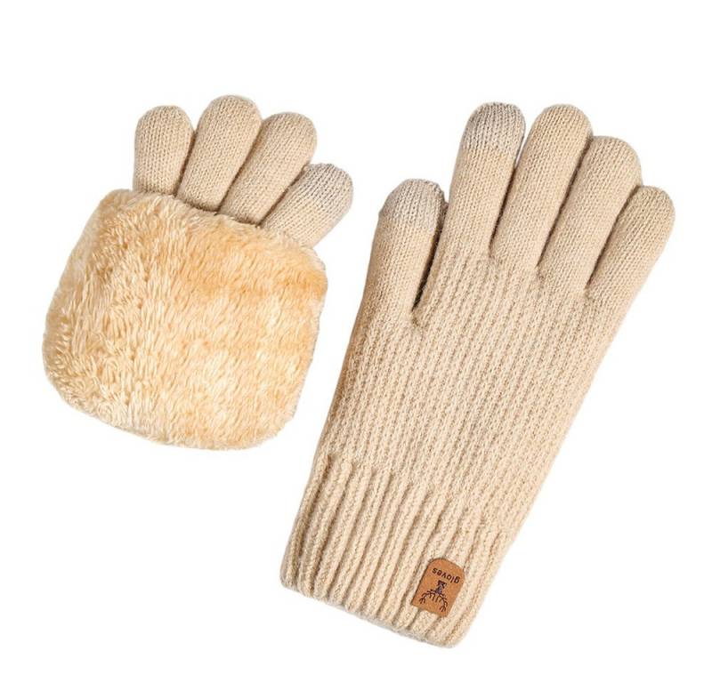 Bextsrack Strickhandschuhe Touchscreen Warme Strickhandschuhe Thermohandschuhe Outdoor Winter Geschenke für Herren und Damen von Bextsrack