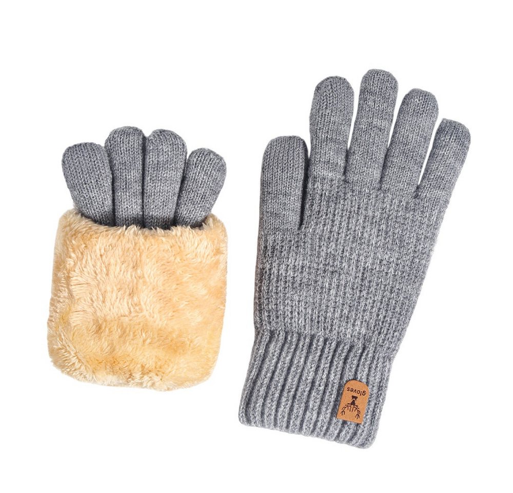 Bextsrack Strickhandschuhe Touchscreen Warme Strickhandschuhe Thermohandschuhe Outdoor Winter Geschenke für Herren und Damen von Bextsrack