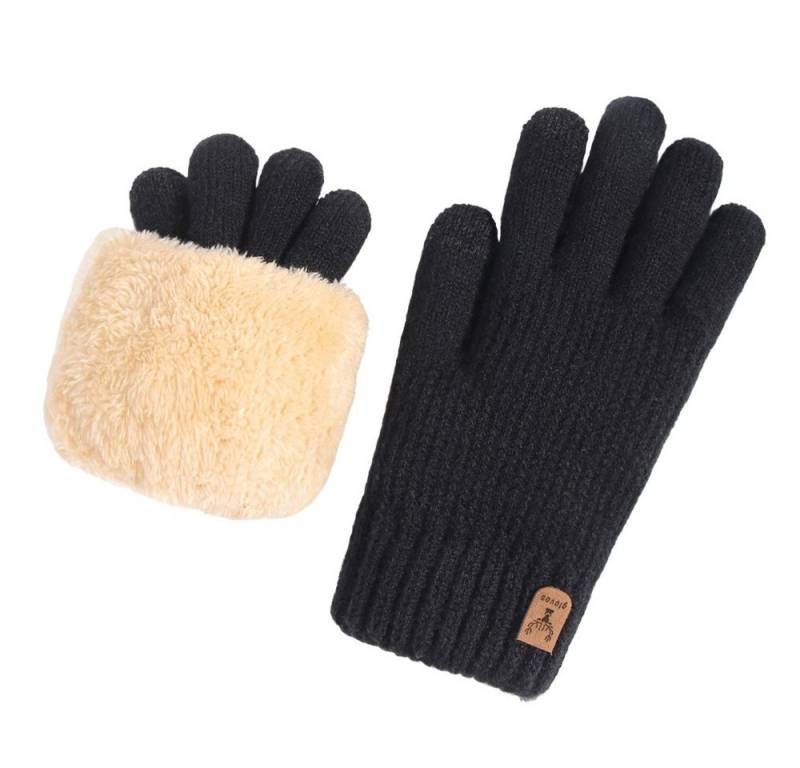 Bextsrack Strickhandschuhe Touchscreen Warme Strickhandschuhe Thermohandschuhe Outdoor Winter Geschenke für Herren und Damen von Bextsrack