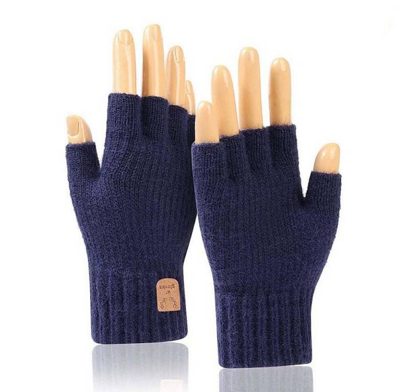 Bextsrack Strickhandschuhe Winterhandschuhe mit Fleecefutter,Touchscreen Thermohandschuhe Weihnachten Warme Handschuhe für Herren und Damen von Bextsrack
