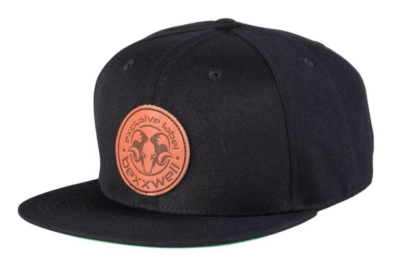 Bexxwell Snapback Cap für Kinder mit Lederpatch (optimale Passform, Unisex) von Bexxwell