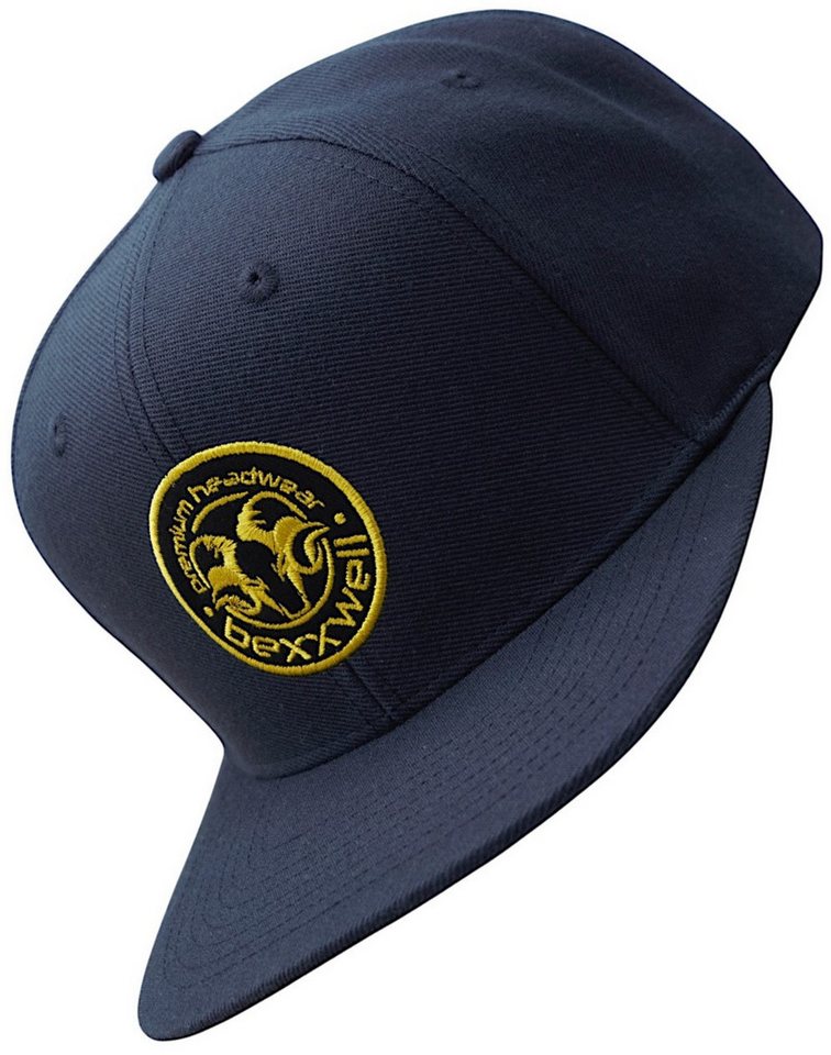 Bexxwell Snapback Cap mit Logo-Patch (optimale Passform, Unisex) von Bexxwell