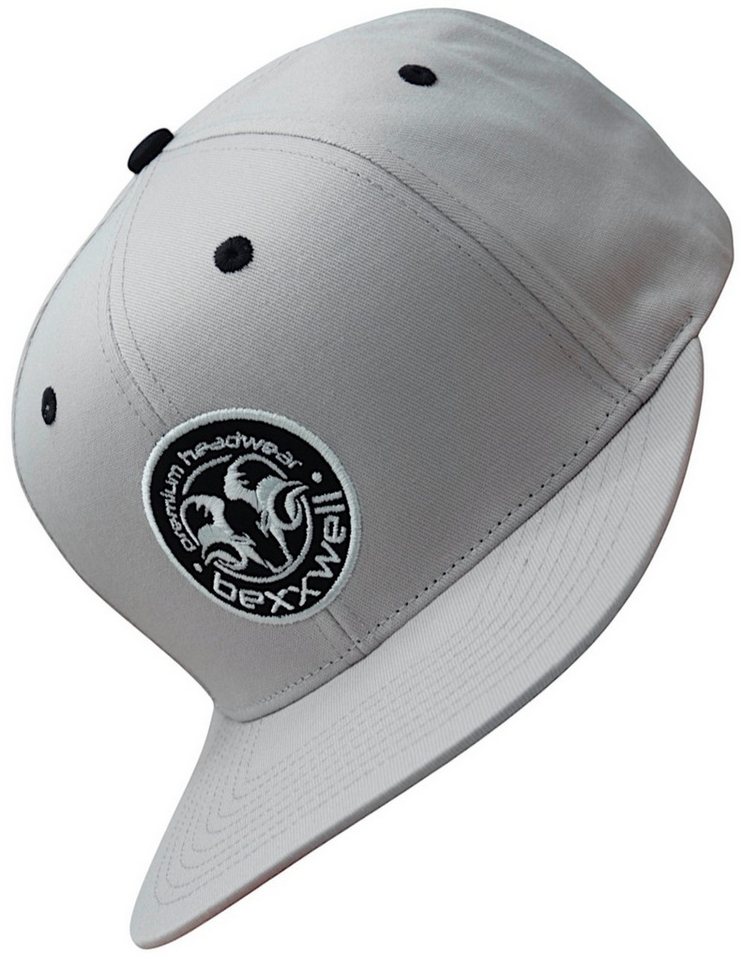 Bexxwell Snapback Cap mit Logo-Patch (optimale Passform, Unisex) von Bexxwell