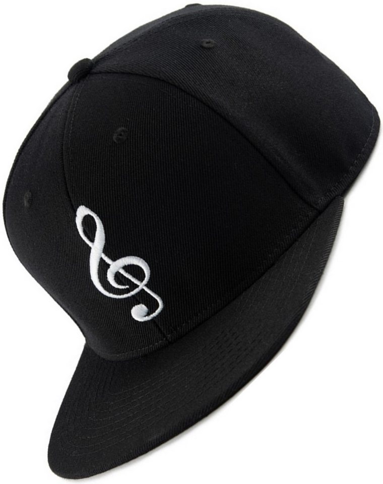 Bexxwell Snapback Cap mit Notenschlüssel (optimale Passform, Unisex) von Bexxwell