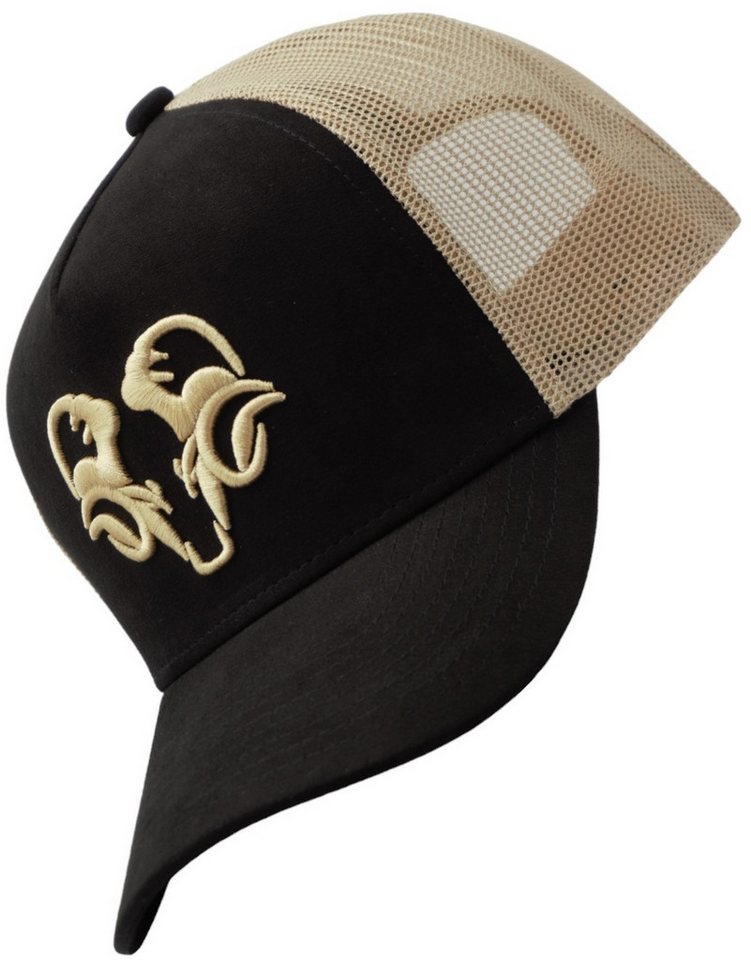 Bexxwell Trucker Cap mit 3D Logo-Stickerei, Wildleder-Optik (optimale Passform, Unisex) von Bexxwell