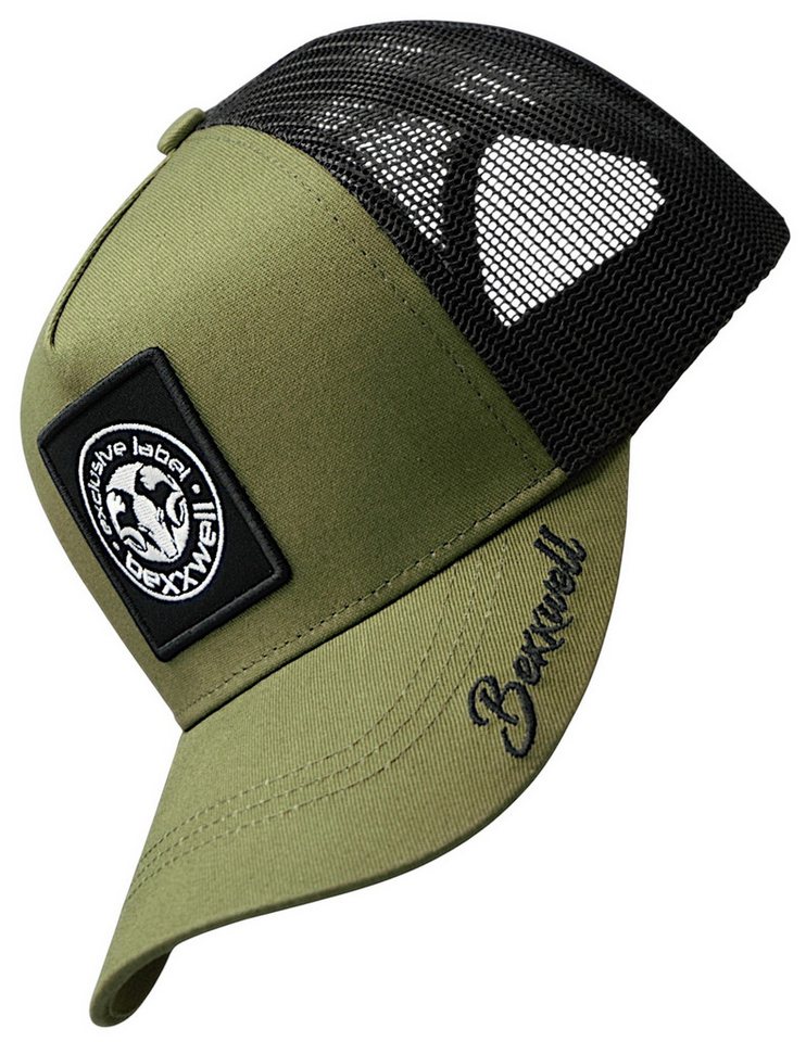 Bexxwell Trucker Cap mit Logo-Patch (optimale Passform, Unisex) von Bexxwell