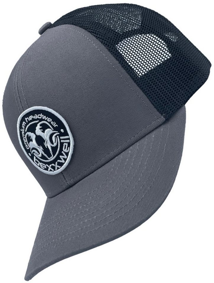 Bexxwell Trucker Cap mit Logo-Patch (optimale Passform, Unisex, Baseball Cap) von Bexxwell