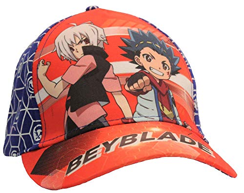 Beyblade Burst Kappe Baseball Jungen Sommer Hut Cap (54, Rot) von BEYBLADE