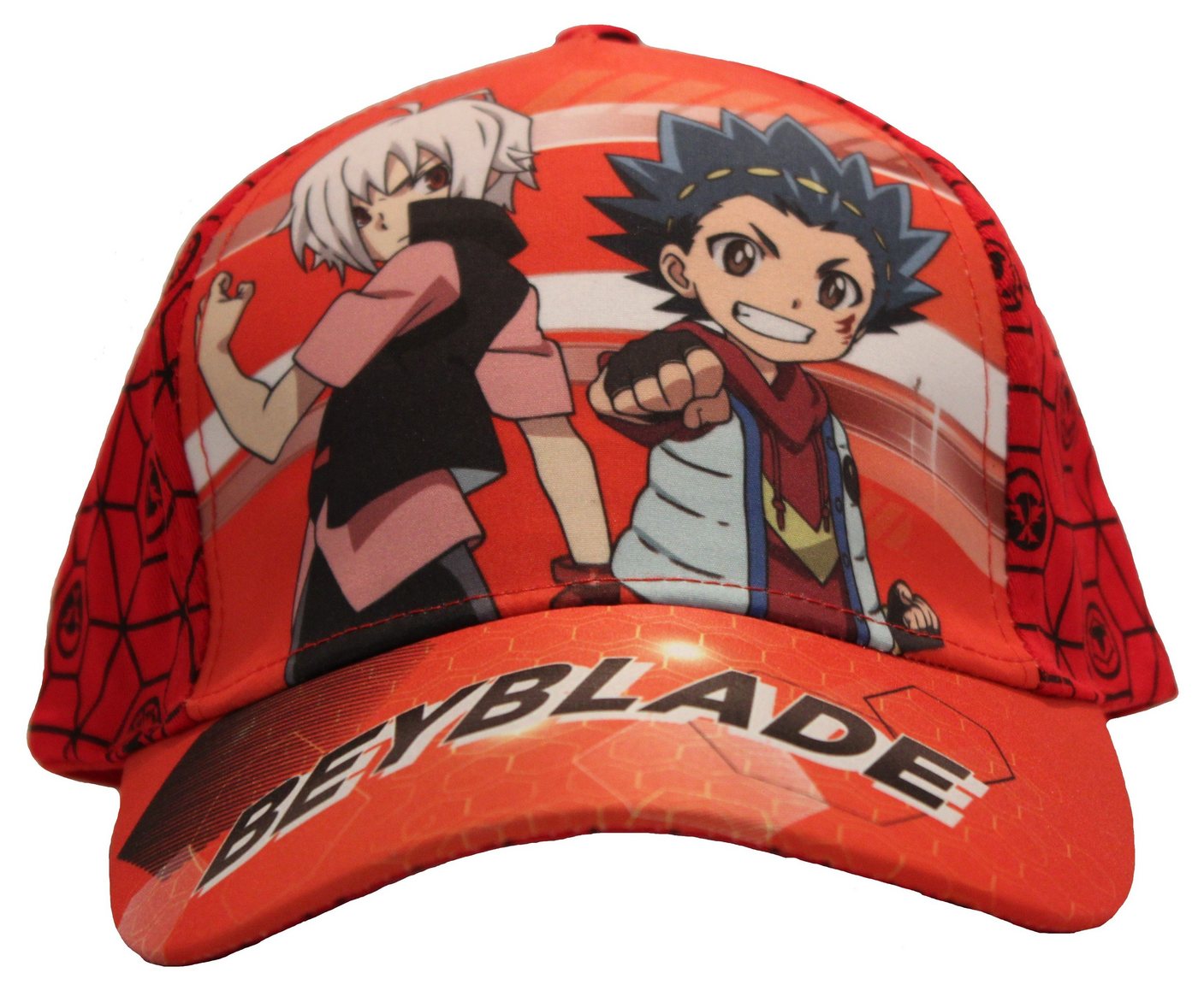 Beyblade Baseball Cap Beyblade Burst Baseball Cap für Kinder Rot 52 von Beyblade