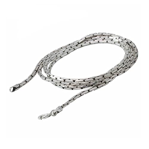 Beydodo Silber Kette 50CM Herren 925 ohne Anhänger, 1.5MM Cardano Kette mit Collierverschluss Silber Halskette Biker Partnerkette Freundschaftskette für Männer Jugend Beydodo Silber Kette 50CM Herren 925 ohne Anhänger, 1.5MM Cardano Kette mit Collierverschluss Silber Halskette Biker Partnerkette Freundschaftskette für Männer Jugend von Beydodo