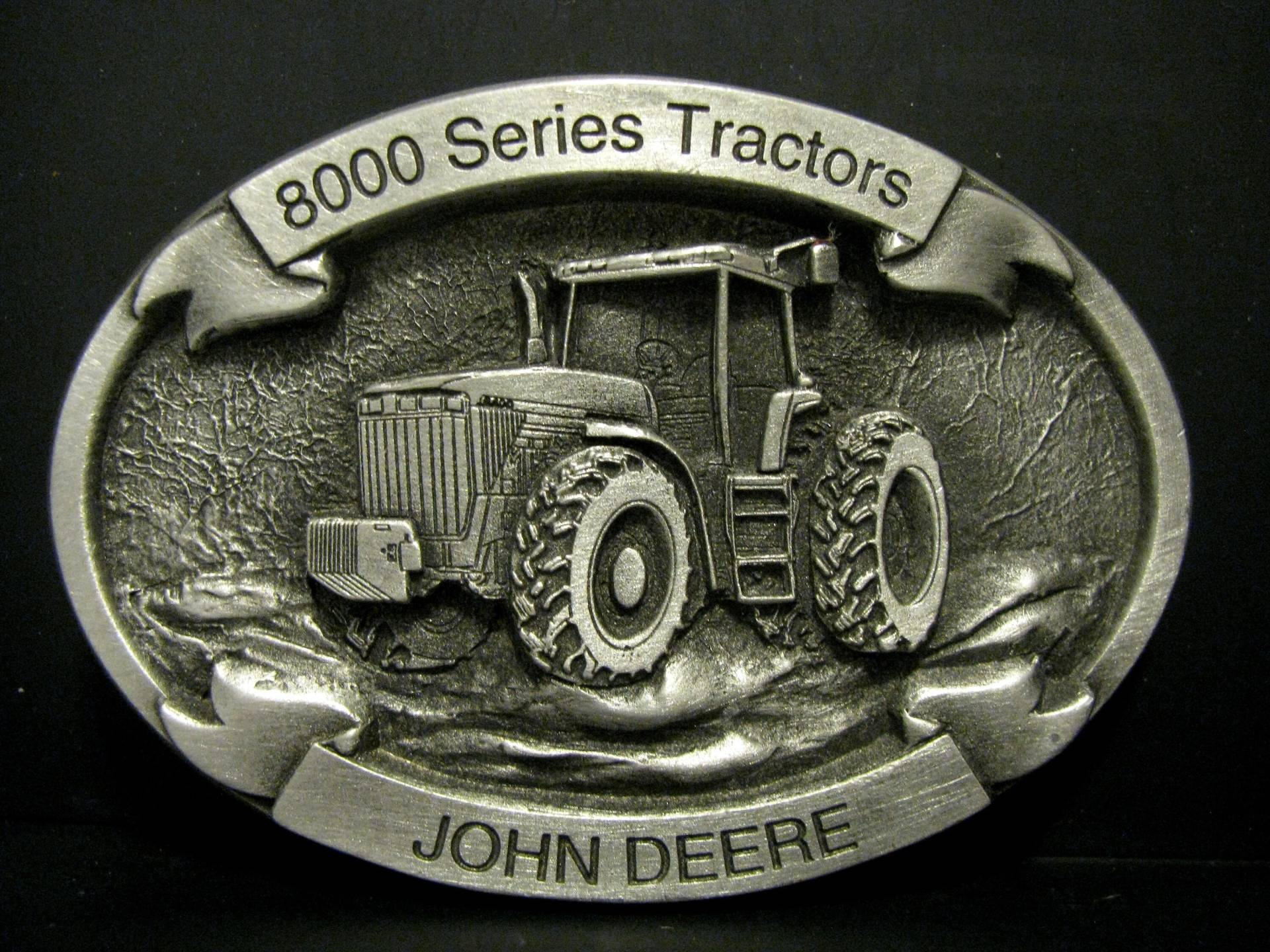 John Deere 8400 8300 8200 8100 8000 Serie Traktor Zinn Gürtelschnalle Hergestellt Von Spec Cast Of Dyersville Iowa von BeyerTractor