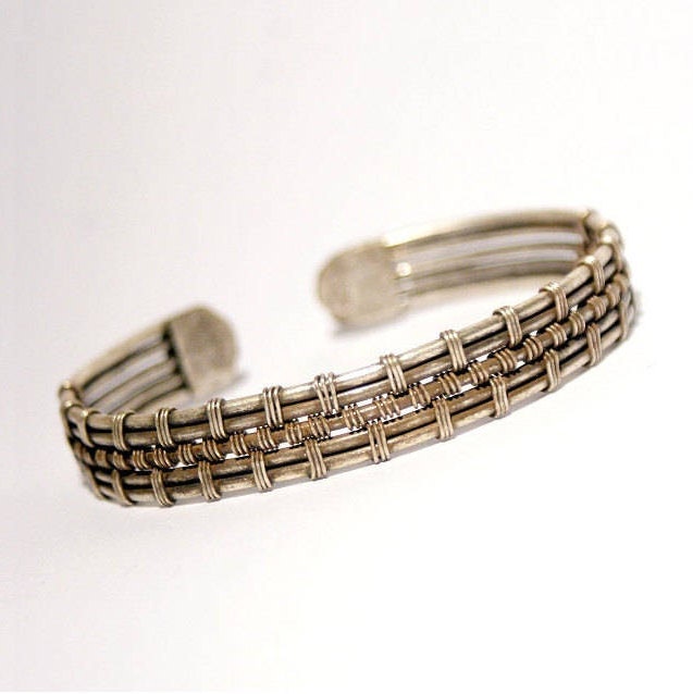 Herren Silber Armbänder - Armband Manschette Schmuck Geschenk von BeyhanAkman