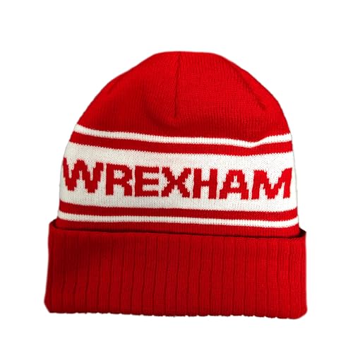 Beyond Happy Wrexham Skimütze für Fußballfans in Rot und Weiß – stilvolle Wintermütze für Wrexham-Fans – ultimative Unterstützermütze für Komfort, Bronx-Mütze, One size Beyond Happy Wrexham Skimütze für Fußballfans in Rot und Weiß – stilvolle Wintermütze für Wrexham-Fans – ultimative Unterstützermütze für Komfort, Bronx-Mütze, One size von Beyond Happy