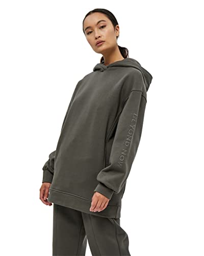 Beyond Now Damen Beyond Now Baia Gots Hoodie | Grüne Sweatshirts für Damen Uk | Herbstpullover für Damen | Größe Xl GOTS Hoodie Baia GOTS Hoodie, 3655 Beluga Green, XL von Beyond Now