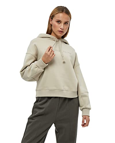 Beyond Now Damen Beyond Now Brielle Gots Kapuzenpullover | Sweatshirt Damen in Beige | Herbst Pullover für Damen | Größe Xl GOTS Hoodie Klassisch, 3041 Pure Cashmere, XL von Beyond Now