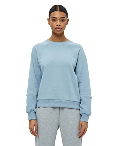 Beyond Now Damen Beyond Now Brooklyn Gots Sweatshirt | Sweatshirt Damen in Blau | Herbst Pullover für Damen | Größe Xl GOTS-Sweatshirt Brooklyn GOTS sweatshirt, 501 Dusty Blue, XL von Beyond Now