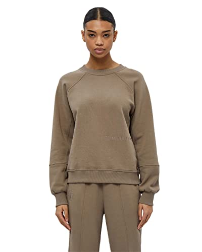 Beyond Now Damen Beyond Now Brooklyn Gots Sweatshirt | Sweatshirt Damen in Braun | Herbst Pullover für Damen | Größe Xs GOTS Sweatshirt Brooklyn GOTS sweatshirt, 719 Fossil, XS von Beyond Now