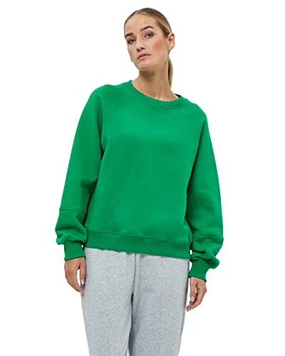 Beyond Now Damen Beyond Now Brooklyn Gots Sweatshirt | Sweatshirt Damen in Grün | Herbst Pullover für Damen | Größe S GOTS Sweatshirt Casual, Pfeffergrün, S von Beyond Now