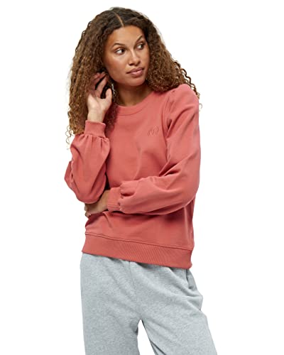 Beyond Now Damen Hannah Gots Sweatshirt GOTS Sweatshirt Klassisch, 701 Mineral Red, M von Beyond Now