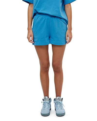 Beyond Now Damen Hazel Gots Sweat Shorts GOTS Sweat Shorts Boyfriendshorts, Ibiza Blue, S von Beyond Now